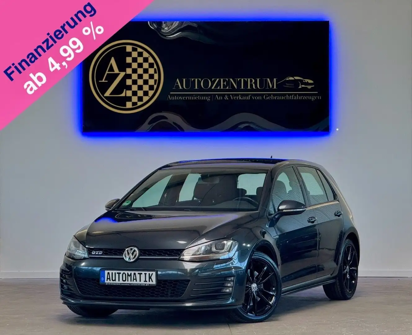 Volkswagen Golf VII Lim. GTD BMT DSG*NAVI*SCHECKHEFTGEPFLEG Grau - 1