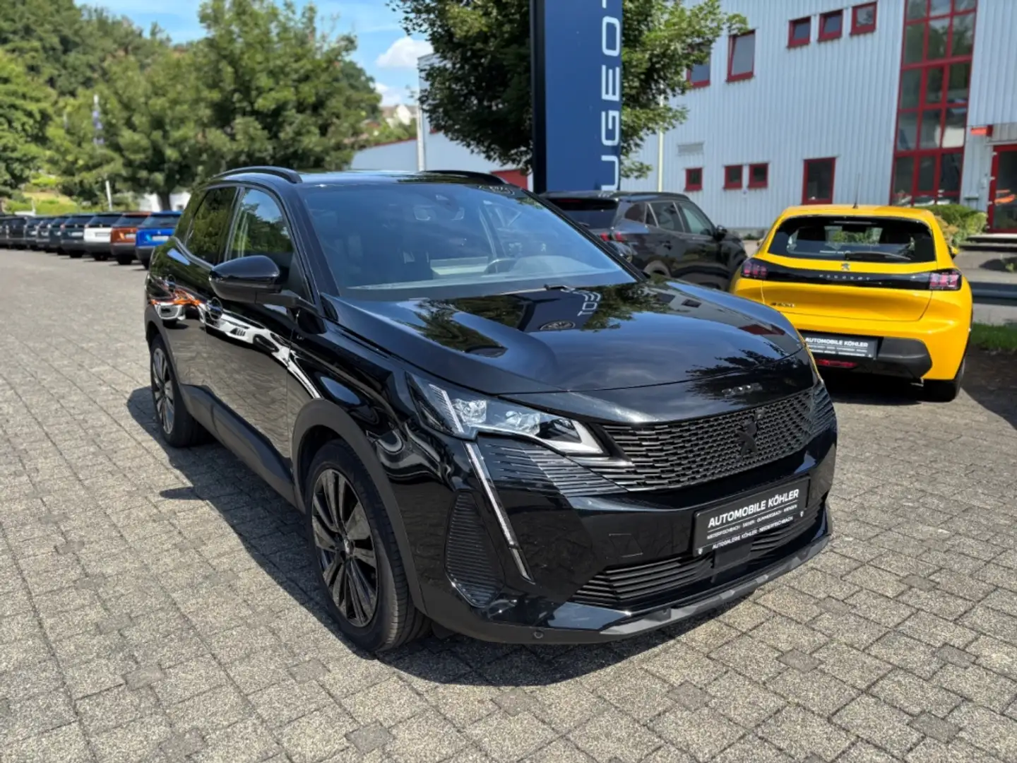 Peugeot 3008 GT Pack AHK 360° KAMERA SITZHZG SCHIEBEDACH Schwarz - 2