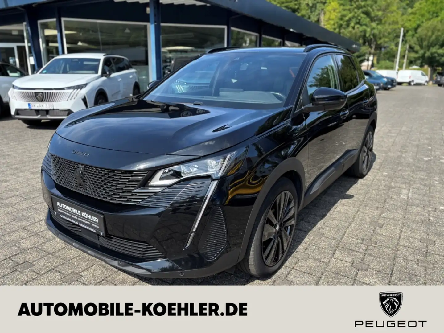 Peugeot 3008 GT Pack AHK 360° KAMERA SITZHZG SCHIEBEDACH Schwarz - 1