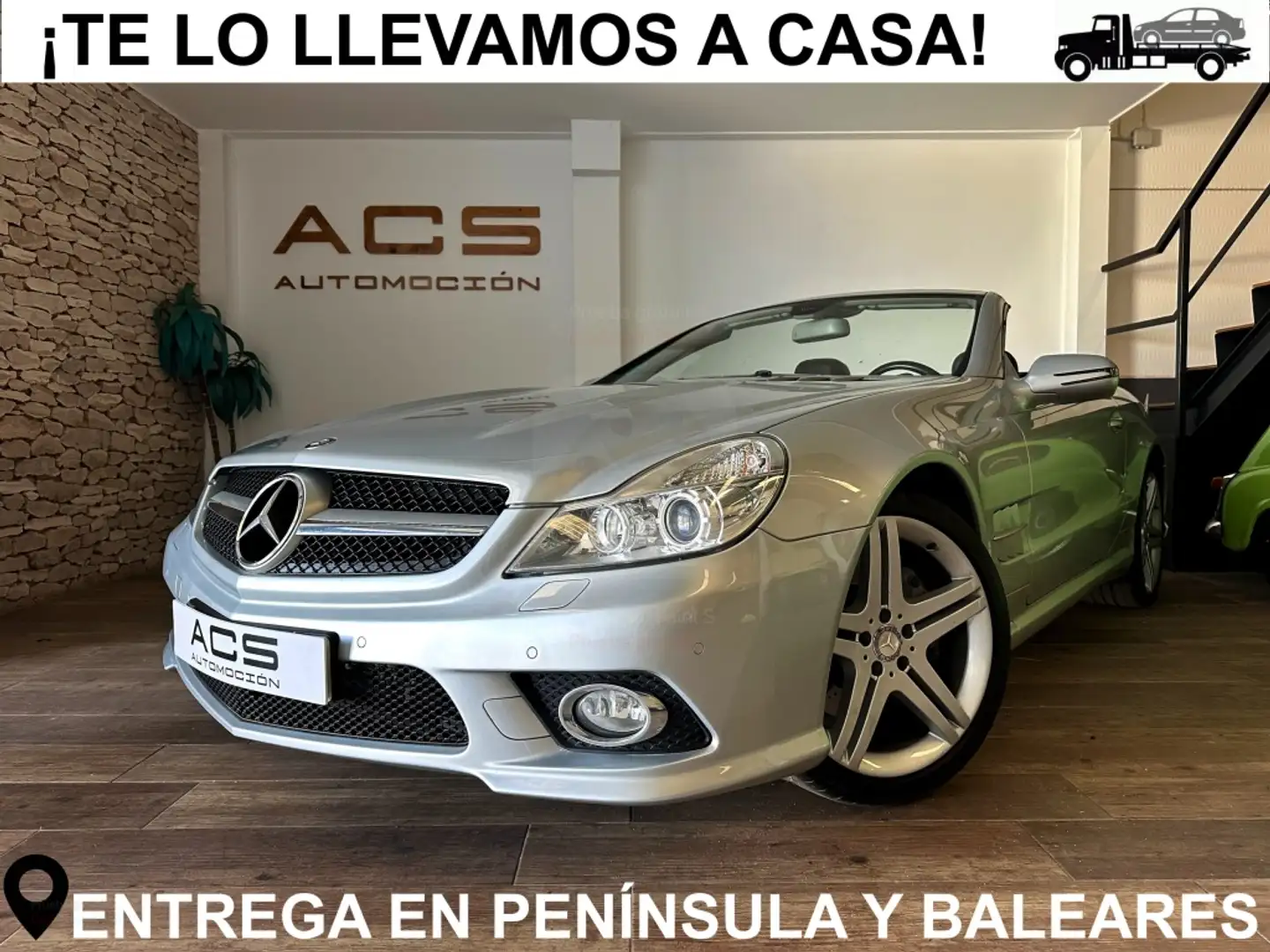 Mercedes-Benz SL 500 7G Gris - 1