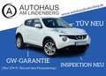 Nissan Juke Acenta*AUTOMATIK*NAVI*R-KAMERA*1.HAND Weiß - thumbnail 1