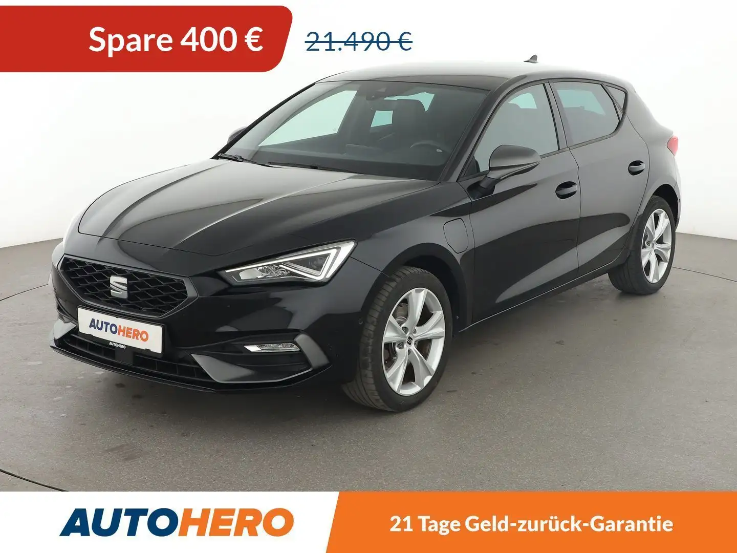SEAT Leon e-Hybrid 1.4 TSI e-HYBRID FR Aut.*NAVI*LED*ACC*PLA* Černá - 1