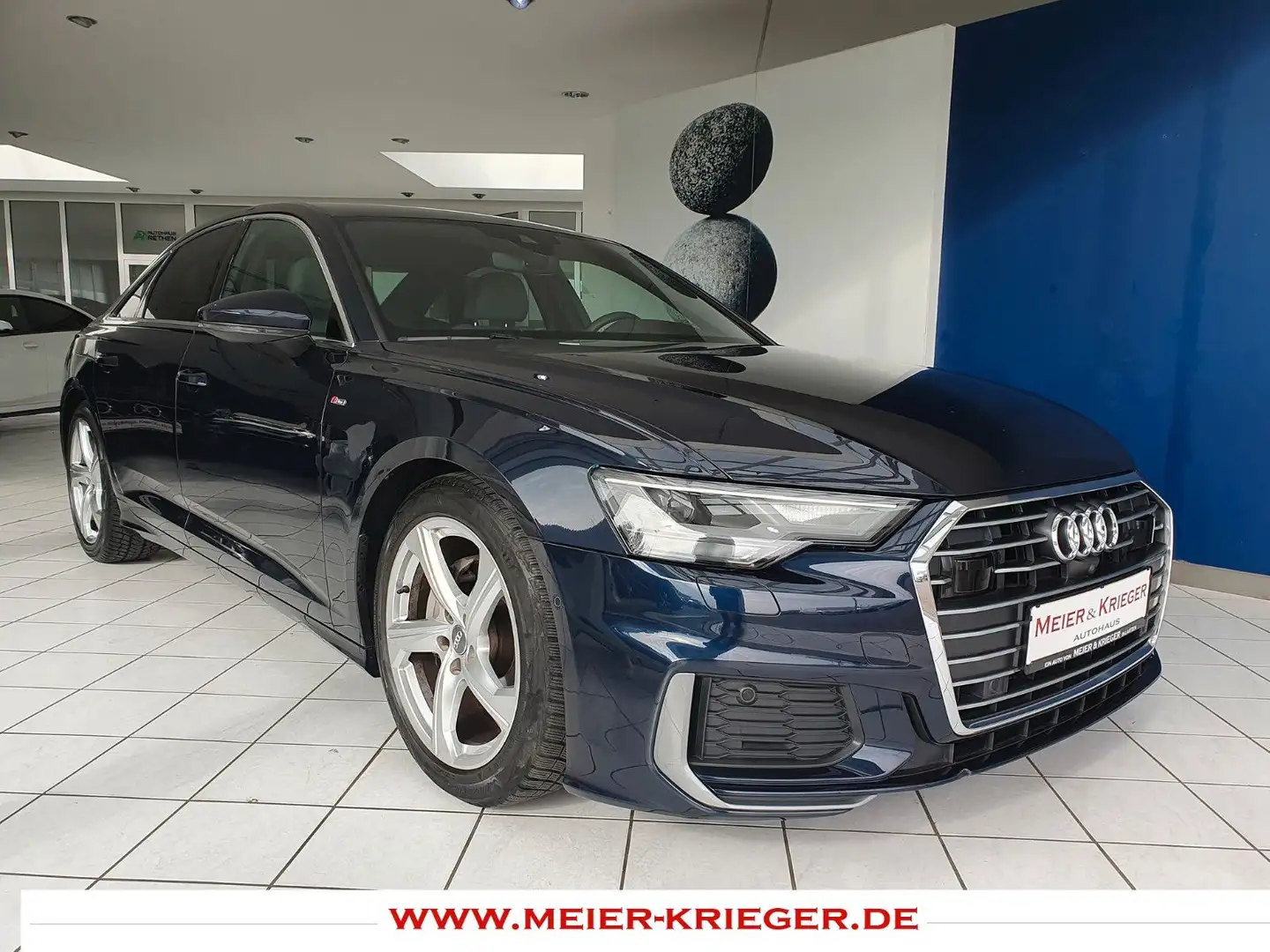 Audi A6 Lim sport 2x Sline/360°/19"/ACC/Virt.Cockpit Blau - 1