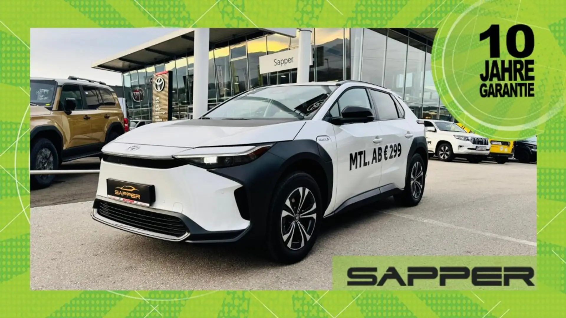 Toyota bZ4X Allrad Elektro 71,4kWh Aut. Weiß - 1