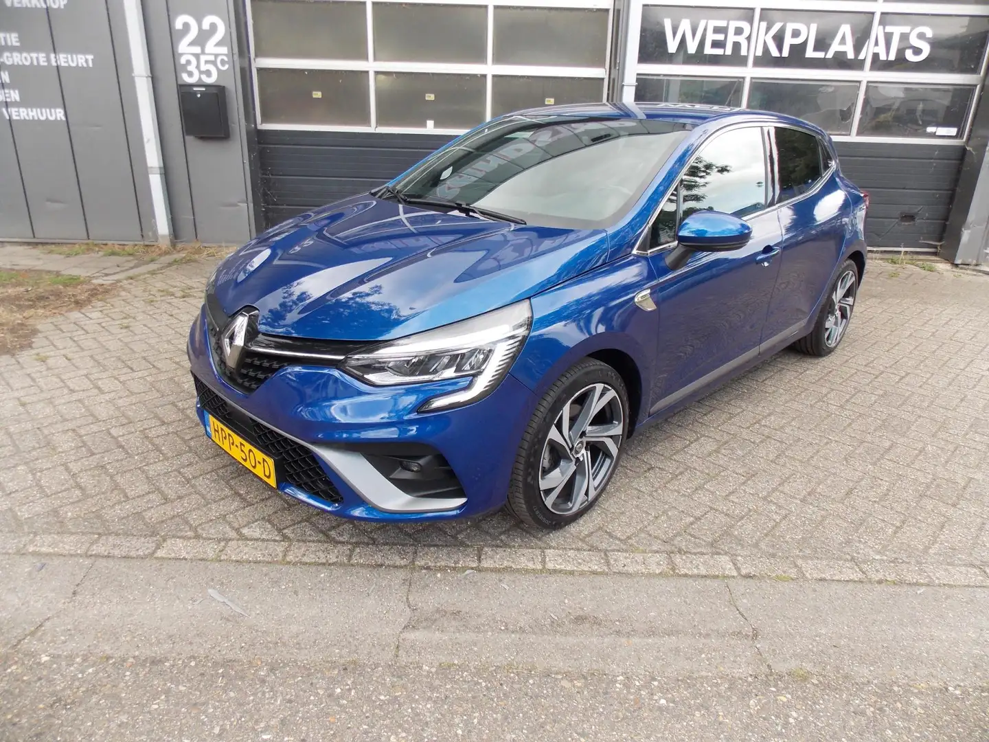Renault Clio 1.3 TCe R.S. Line Automaat Airco Elek Pakket 5Deur Blauw - 2