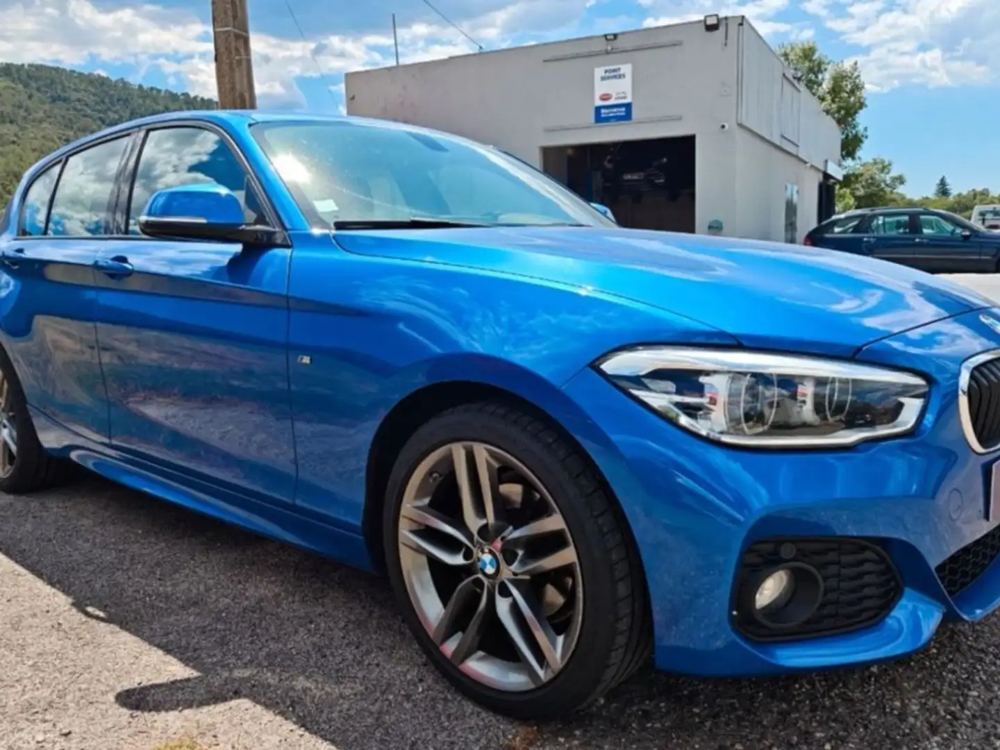 BMW 118 118d 2.0 pack m Bleu - 2