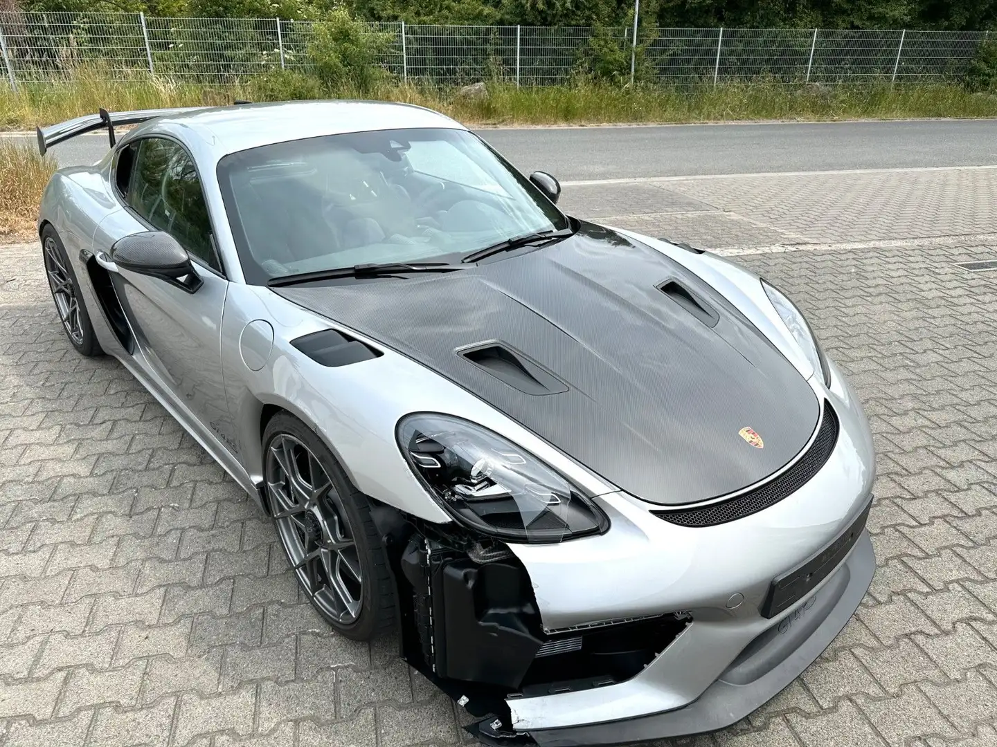 Porsche Cayman 4.0 GT4 RS / Weissachpaket Zilver - 1