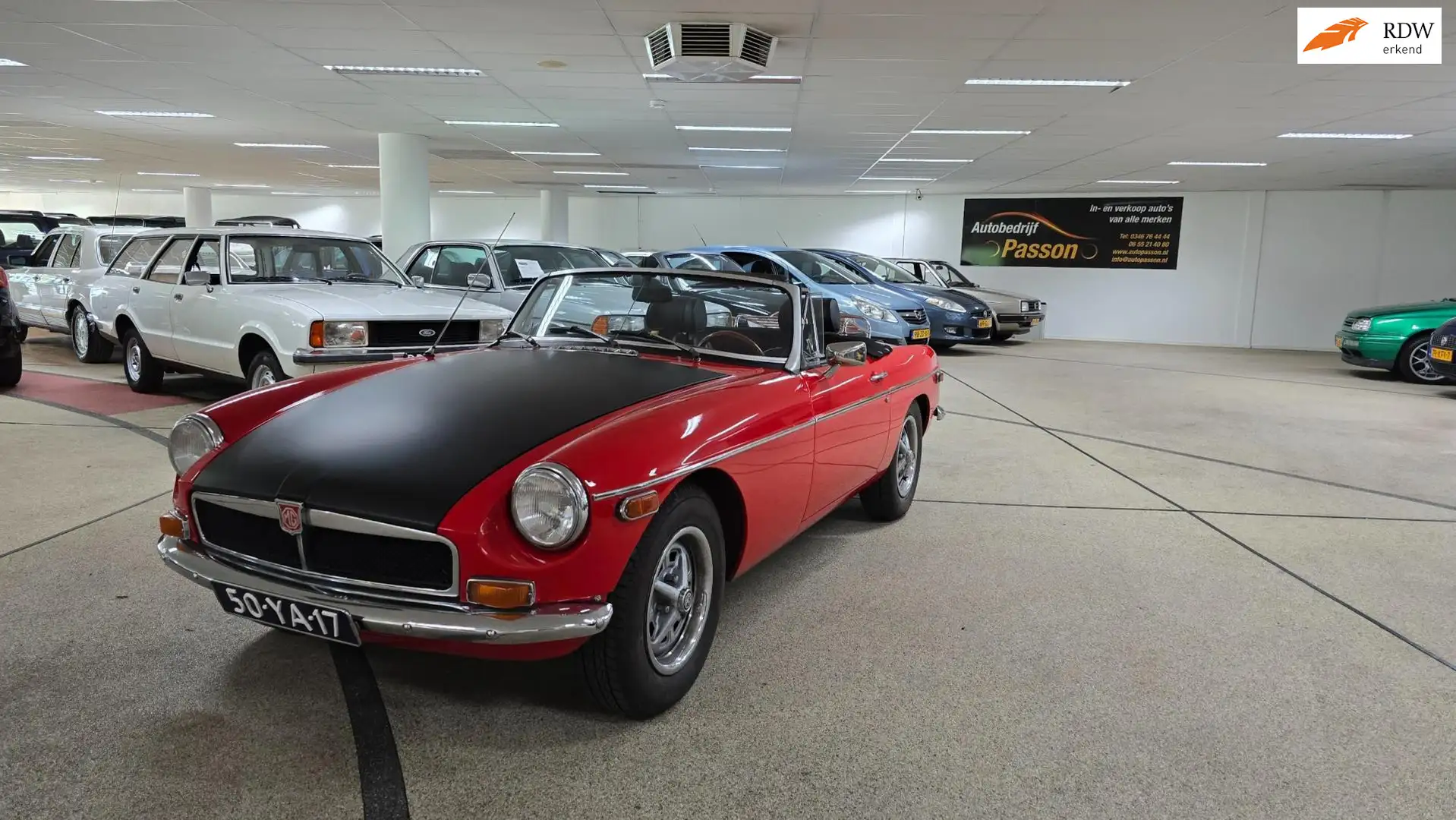 MG B type 1.8 Roadster zeer netjes!!! Červená - 1