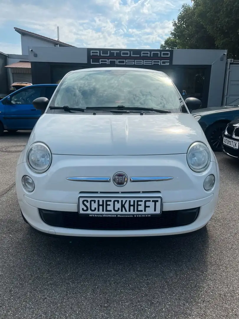 Fiat 500 Pop*KLIMA*SCHECKHEFT*8FACHBEREIFT* Blanc - 2