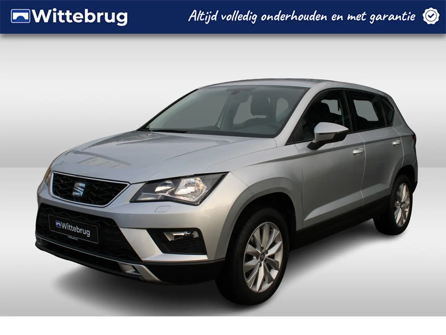 SEAT Ateca 1.0 EcoTSI 115pk Style / Navigatie / App-Connect / Zilver - 1