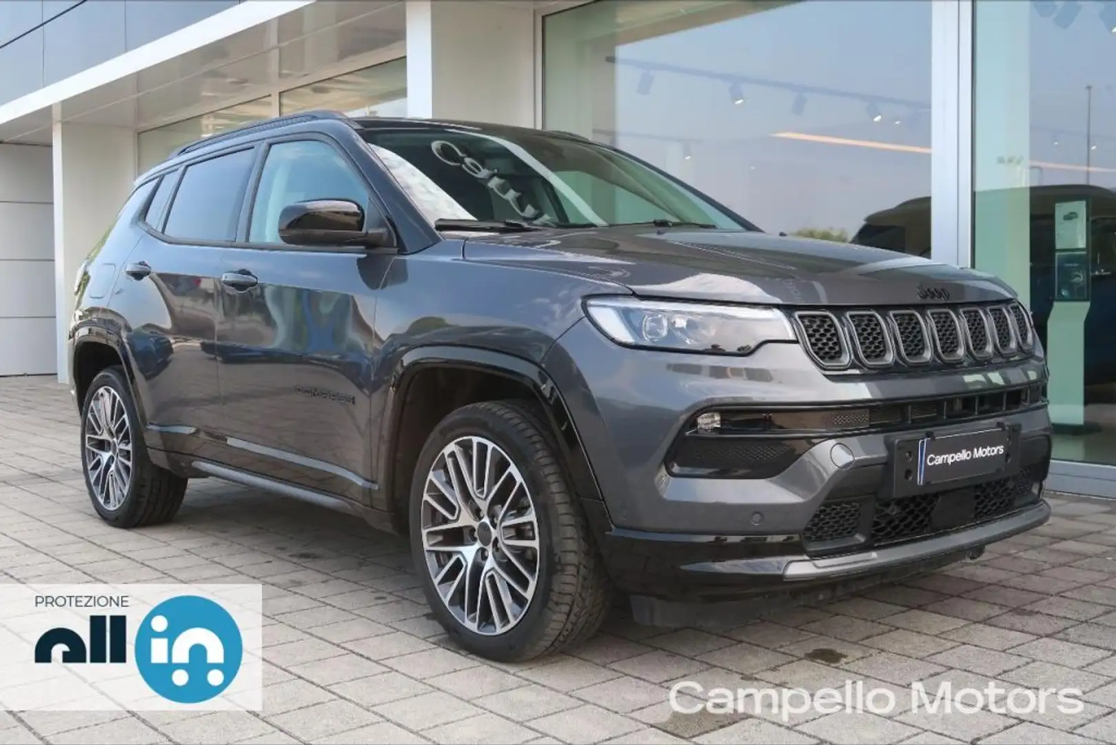 Jeep Compass Compass 1.5 T4 E-Hybrid 130cv Dct7 Summit MY24 Grigio - 1