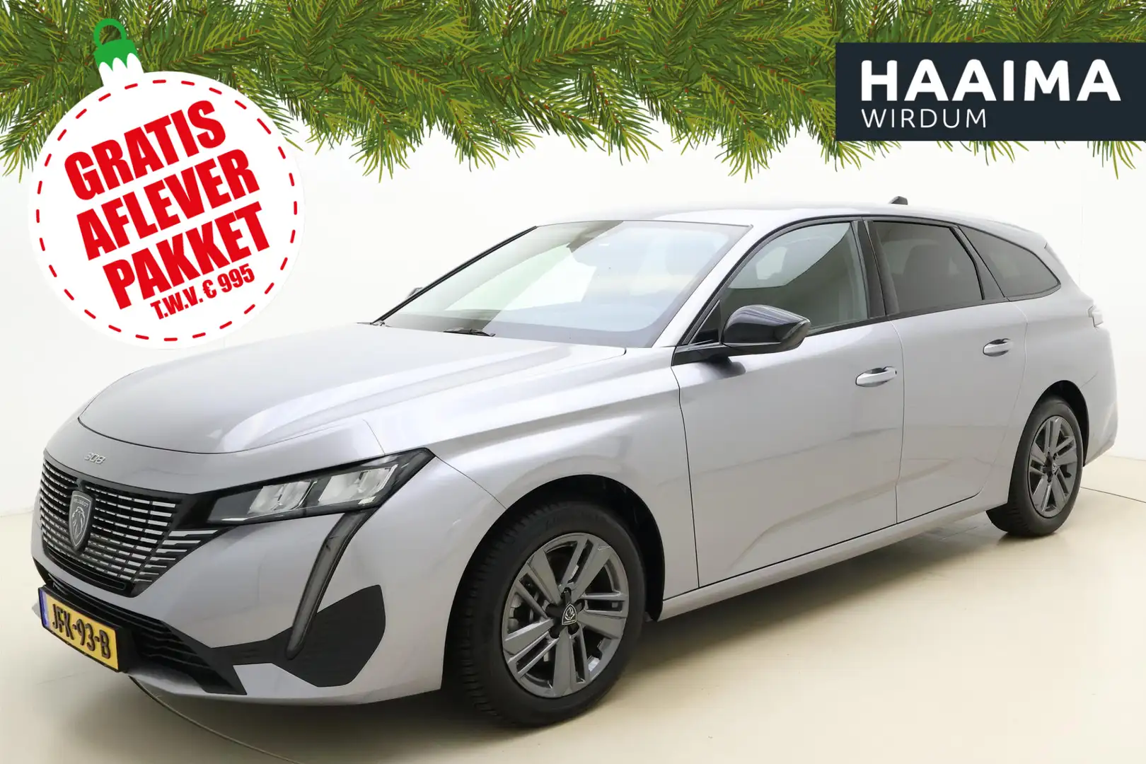 Peugeot 308 SW 1.2T 130pk Automaat Allure | Camera & Parkeerse Zilver - 1