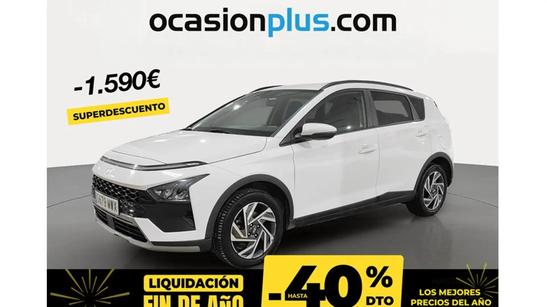 Hyundai BAYON 1.0 TGDI 48V Maxx Blanc - 1