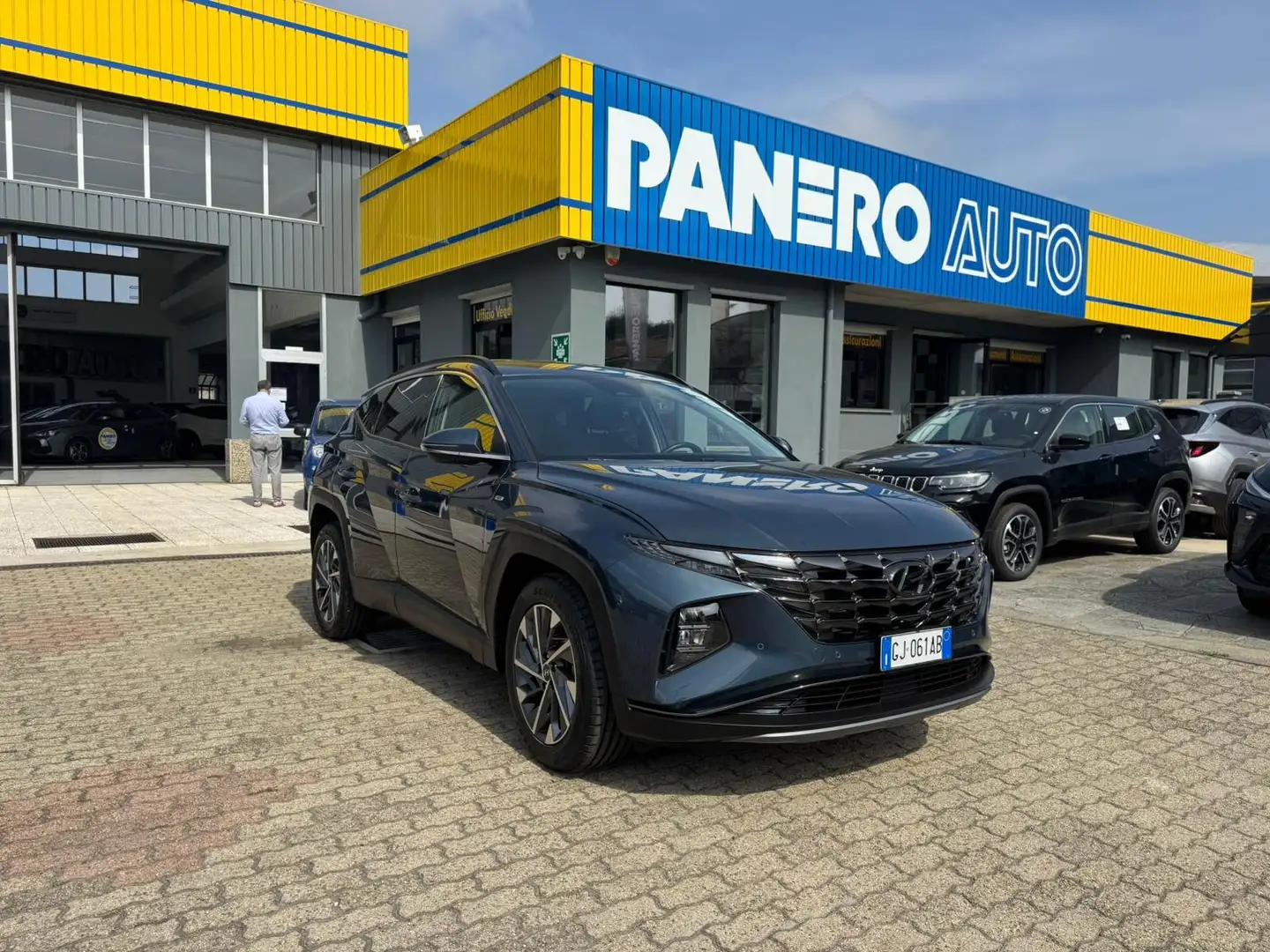 Hyundai TUCSON 1.6 t-gdi 48V Xline 2wd imt Bleu - 1