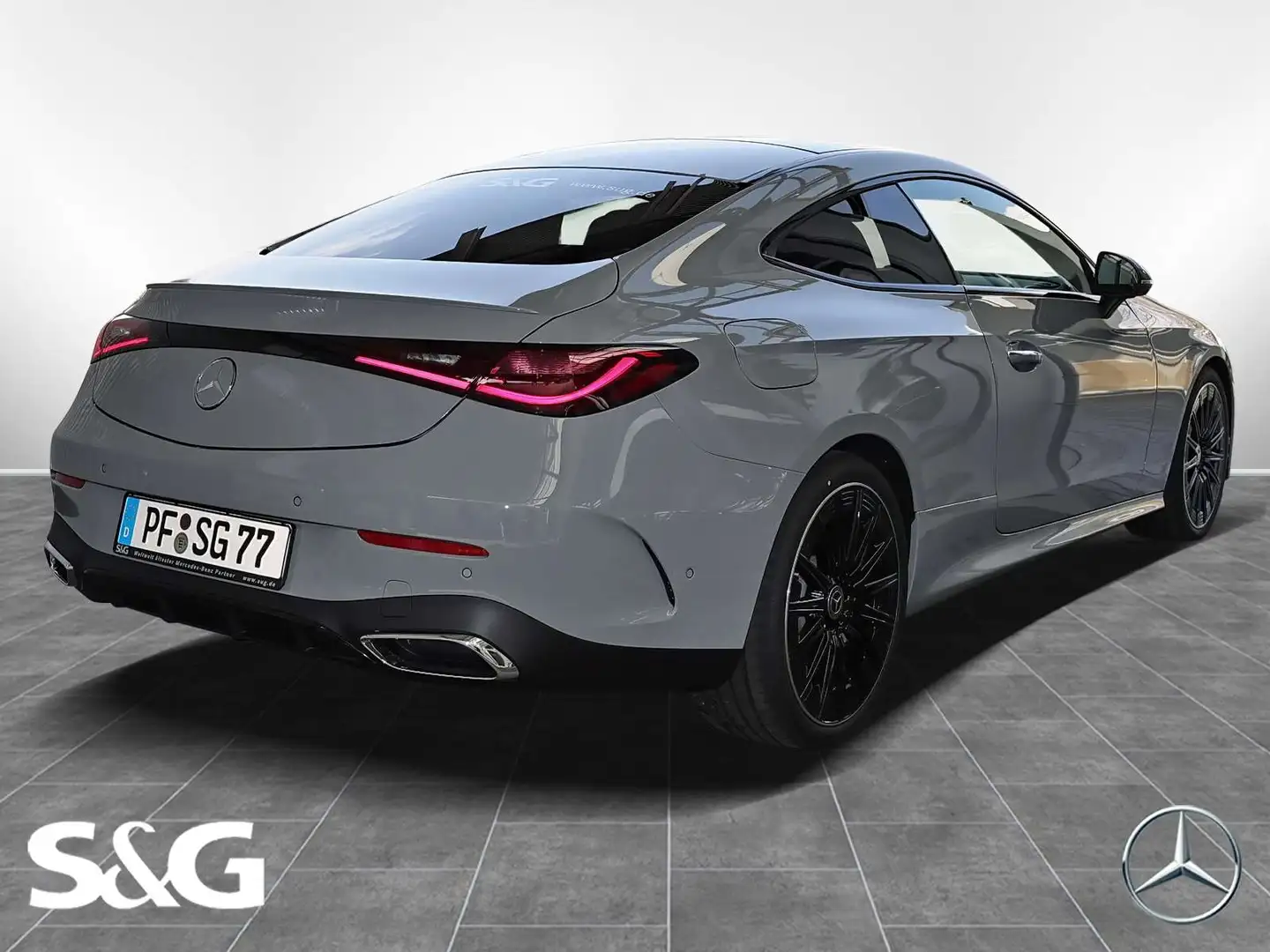 Mercedes-Benz CLE 450 4M AMG 360°+DIG-LED+Pano+Distr+Standhz. Gris - 2
