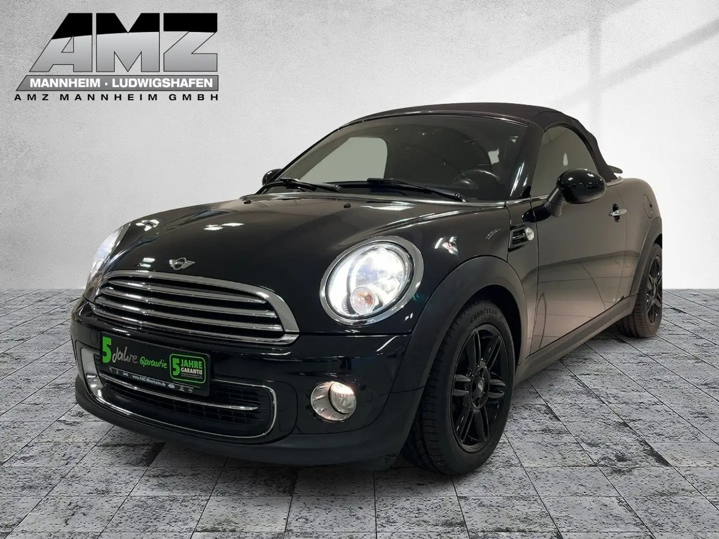 MINI Cooper Roadster Cooper 1.6 Roadster SHZ+KlimaA+LM+Leder+PDC Noir - 2