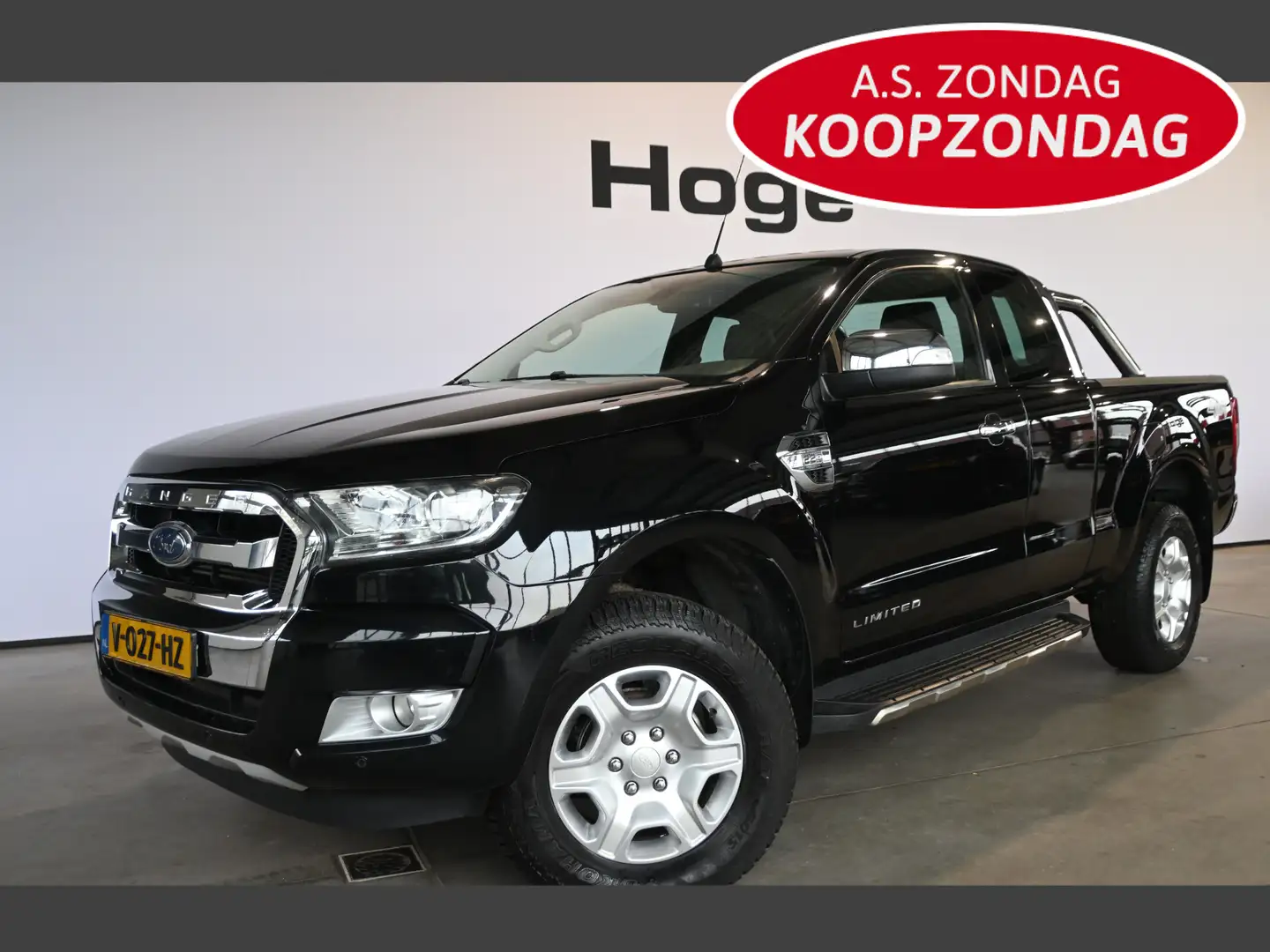 Ford Ranger 2.2 TDCi Limited Supercab Automaat 4X4 Cruise cont Noir - 1