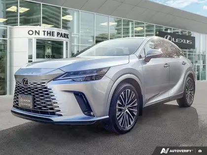 Silver 2026 Lexus RX Hybrid SUV / Crossover Automatic