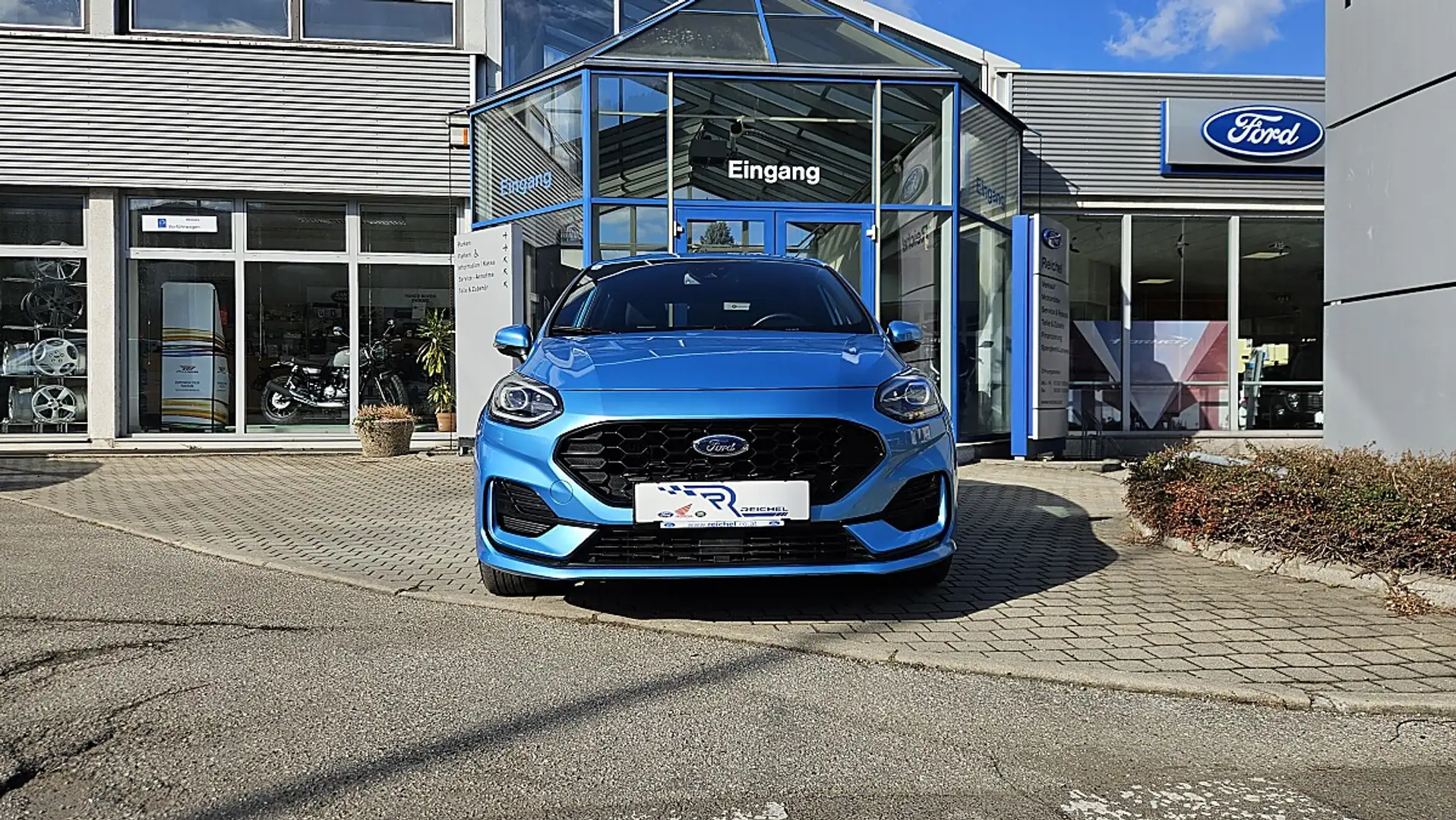 Ford Fiesta ST-Line X 1,0 EcoBoost Start/Stop Blau - 2