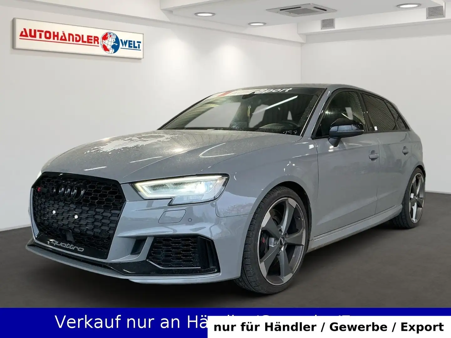 Audi RS3 Sportback 2.5 TFSI quattro Nardo B&O Virtual Grau - 1
