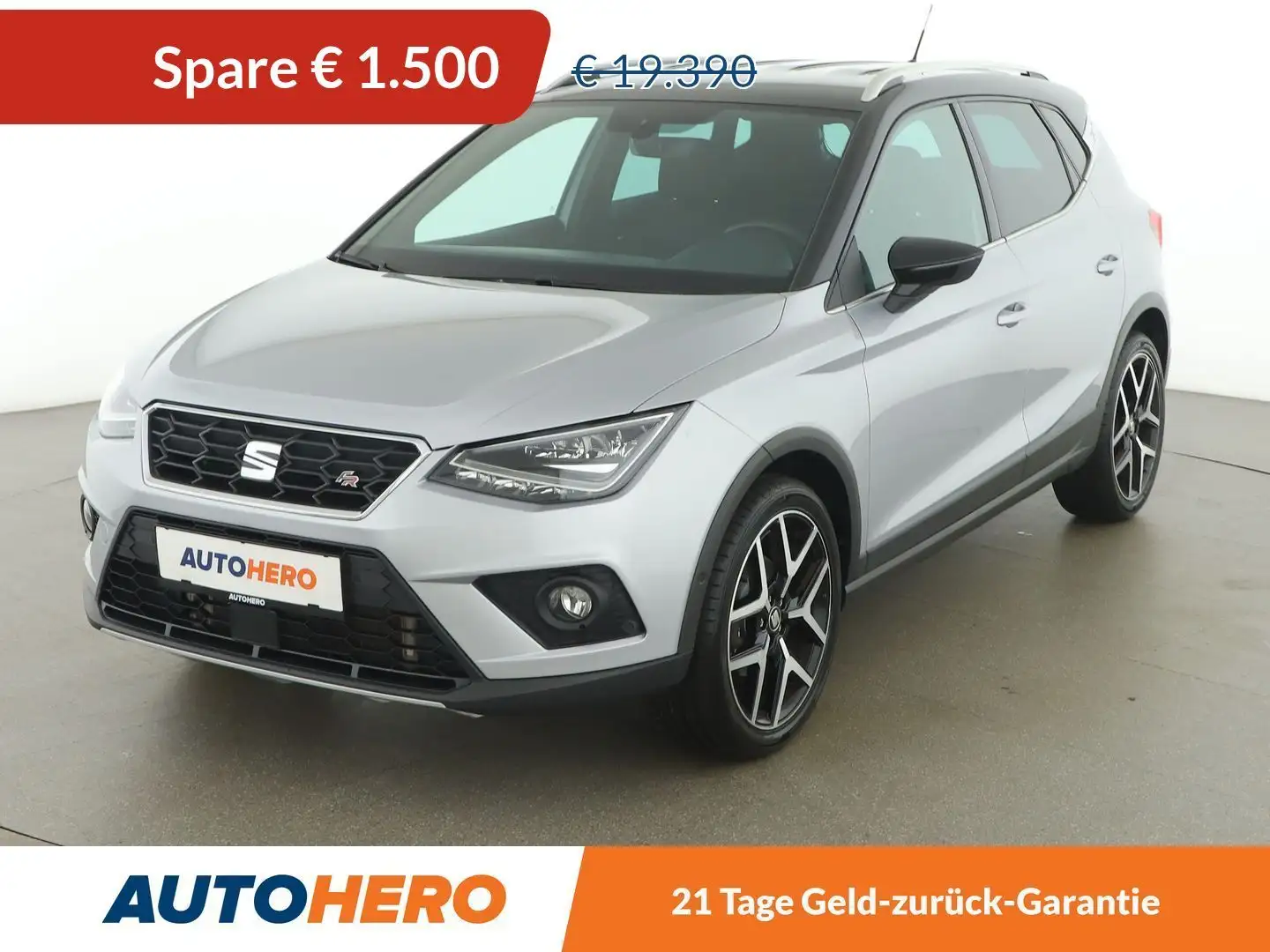 SEAT Arona 1.0 TSI FR Aut. *LED*ACC*TOT*CAM*BEATSAUDIO* Grau - 1