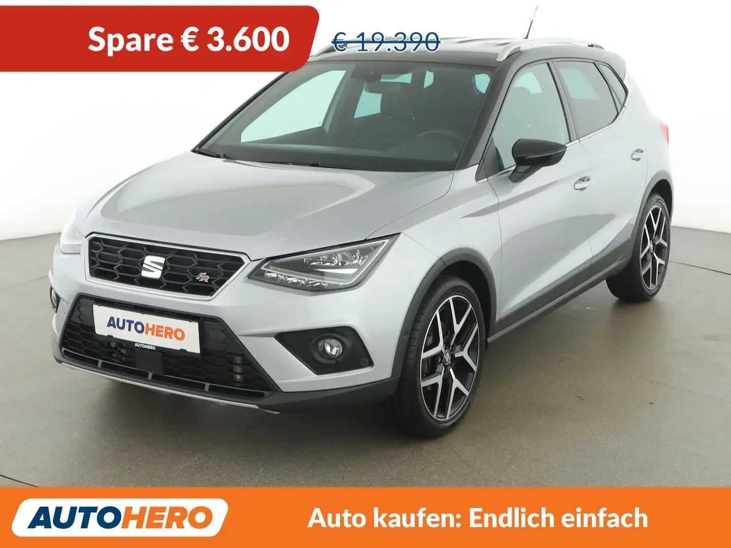 SEAT Arona 1.0 TSI FR Aut. *LED*ACC*TOT*CAM*BEATSAUDIO* Grau - 1