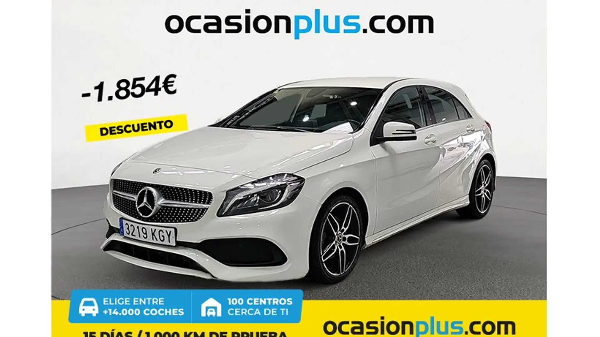 Mercedes-Benz A 200 200d 7G-DCT Blanc - 1