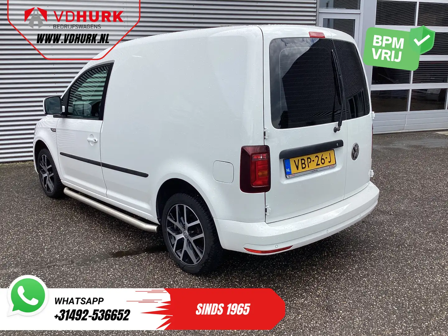 Volkswagen Caddy 2.0 TDI 100 pk Aut. Exclusive Edition BPM VRIJ! NL Wit - 2
