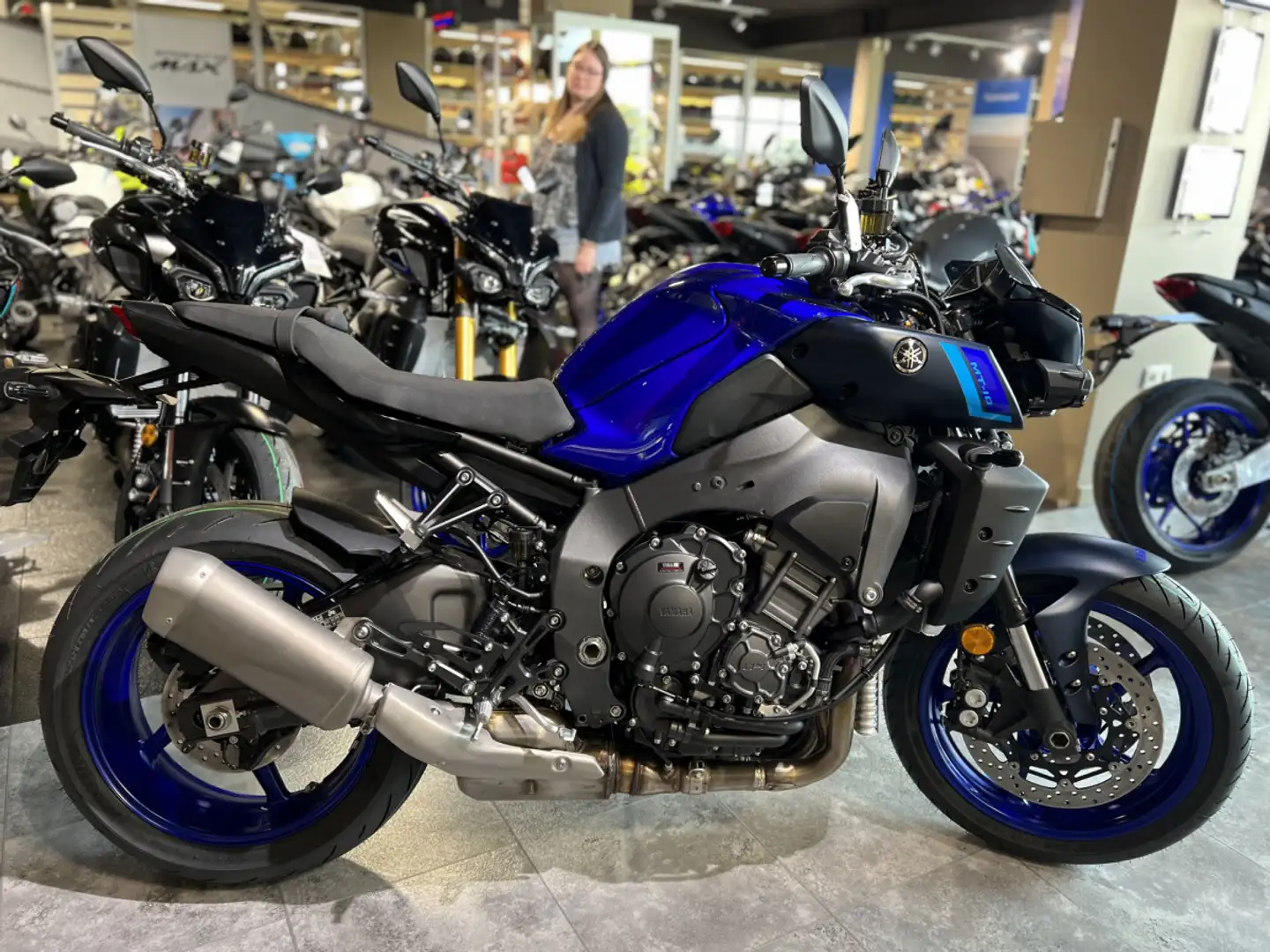 Yamaha MT-10 Pack Sport 2175€ Offert Синій - 1