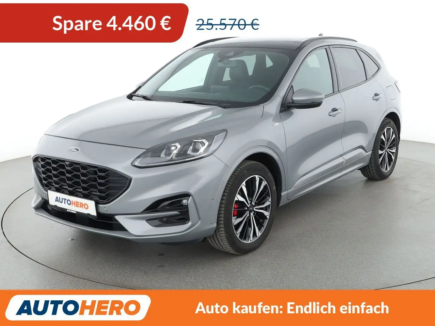 Ford Kuga 2.0 TDCi EcoBlue ST-Line X Aut.*LED*NAVI*ACC*CAM* Grau - 1