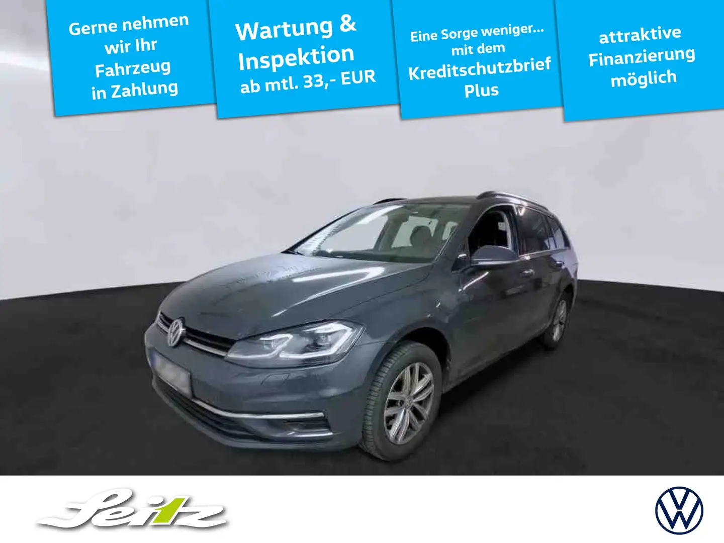 Volkswagen Golf Variant Golf VII Variant 1.5 TSI Comfortline *AHK*NAVI*PAR Grau - 1