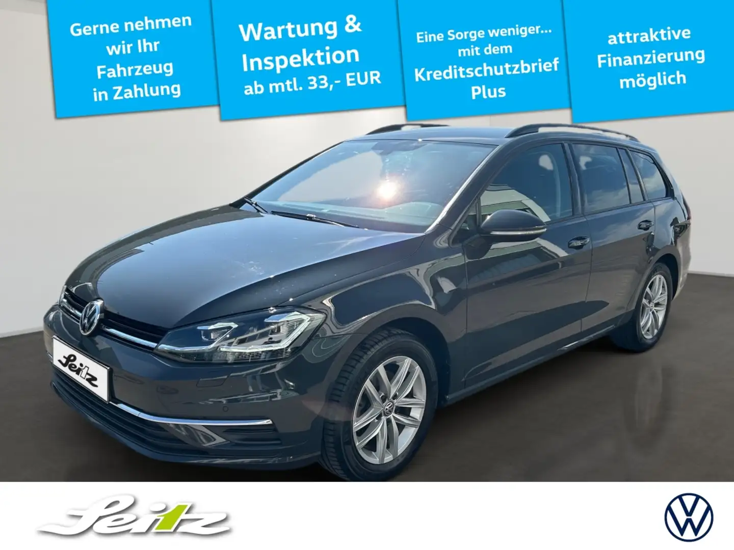Volkswagen Golf Variant Golf VII Variant 1.5 TSI Comfortline *AHK*NAVI*PAR Gris - 1