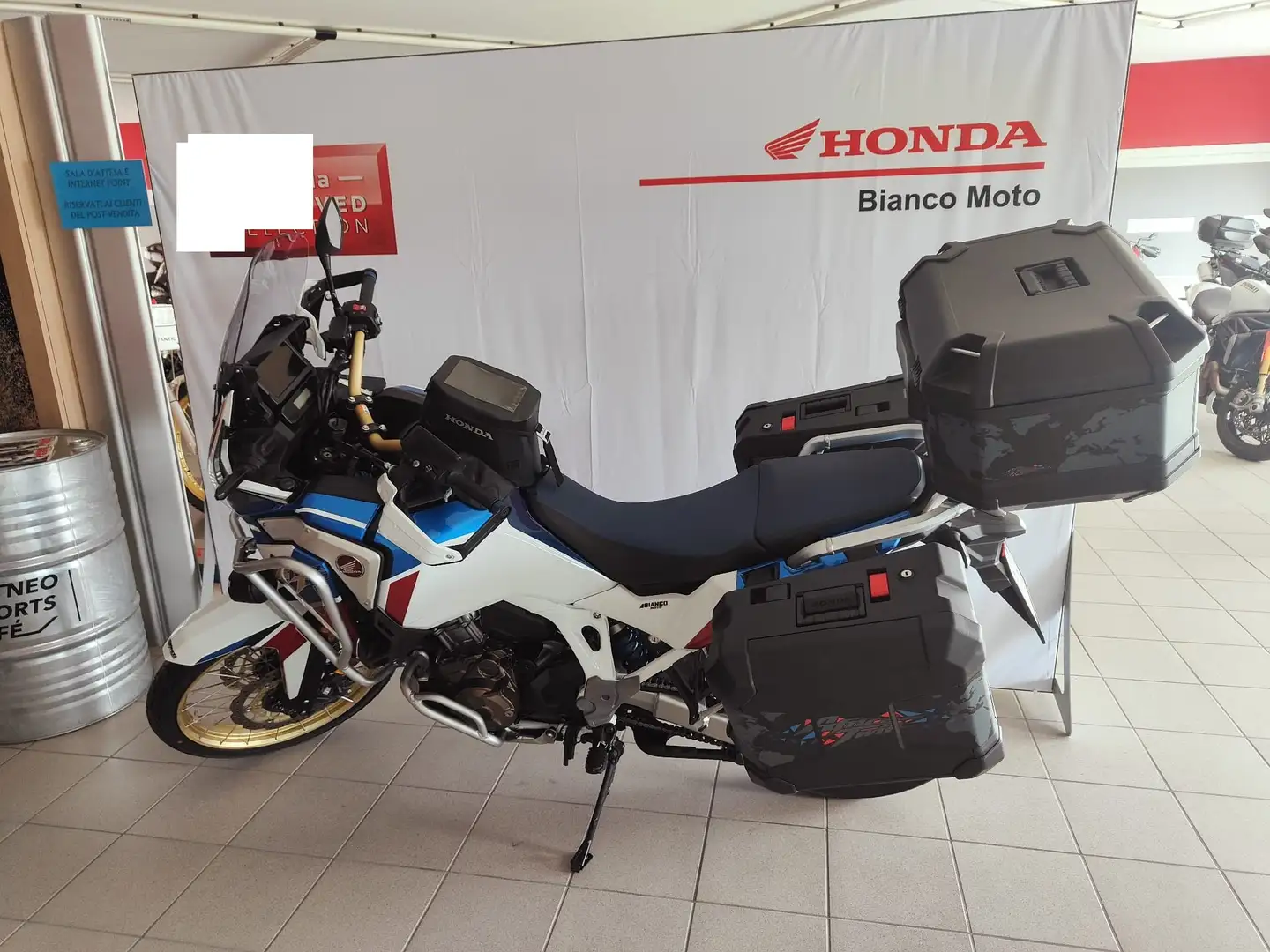 Honda CRF 1100 Adventure Sports DCT Travel Edition Blanco - 2