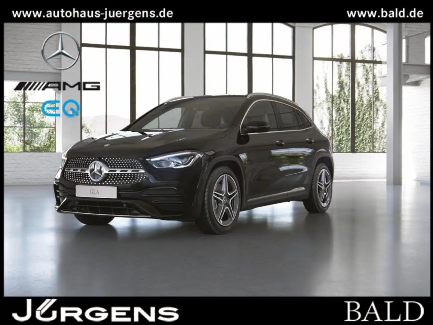 Mercedes-Benz GLA 250 4M AMG-Sport/LED/Cam/Pano/Totw/Ambiente Zwart - 1