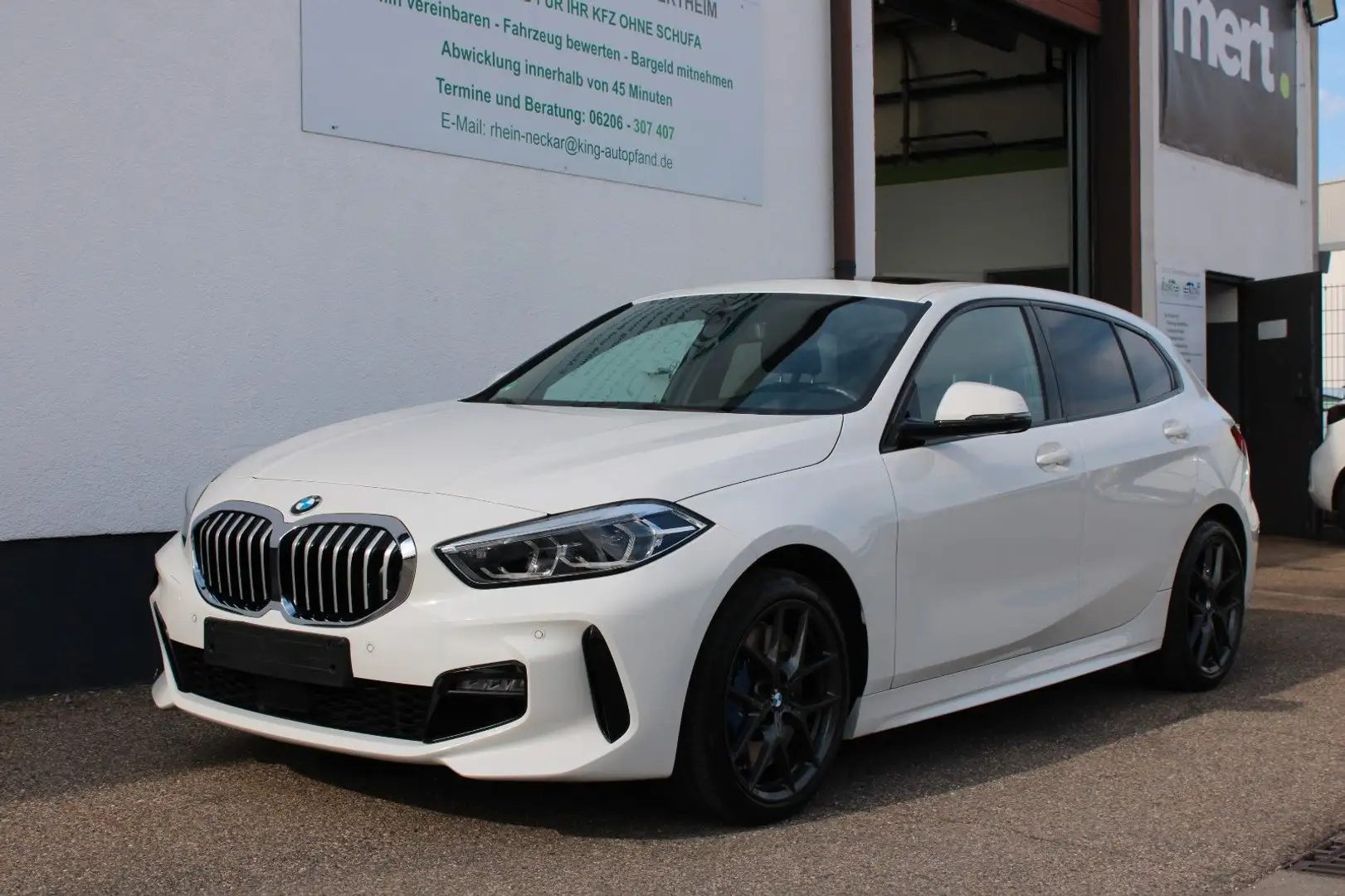 BMW 120 i M Sport Navi HuD Klima PDC Blanco - 1