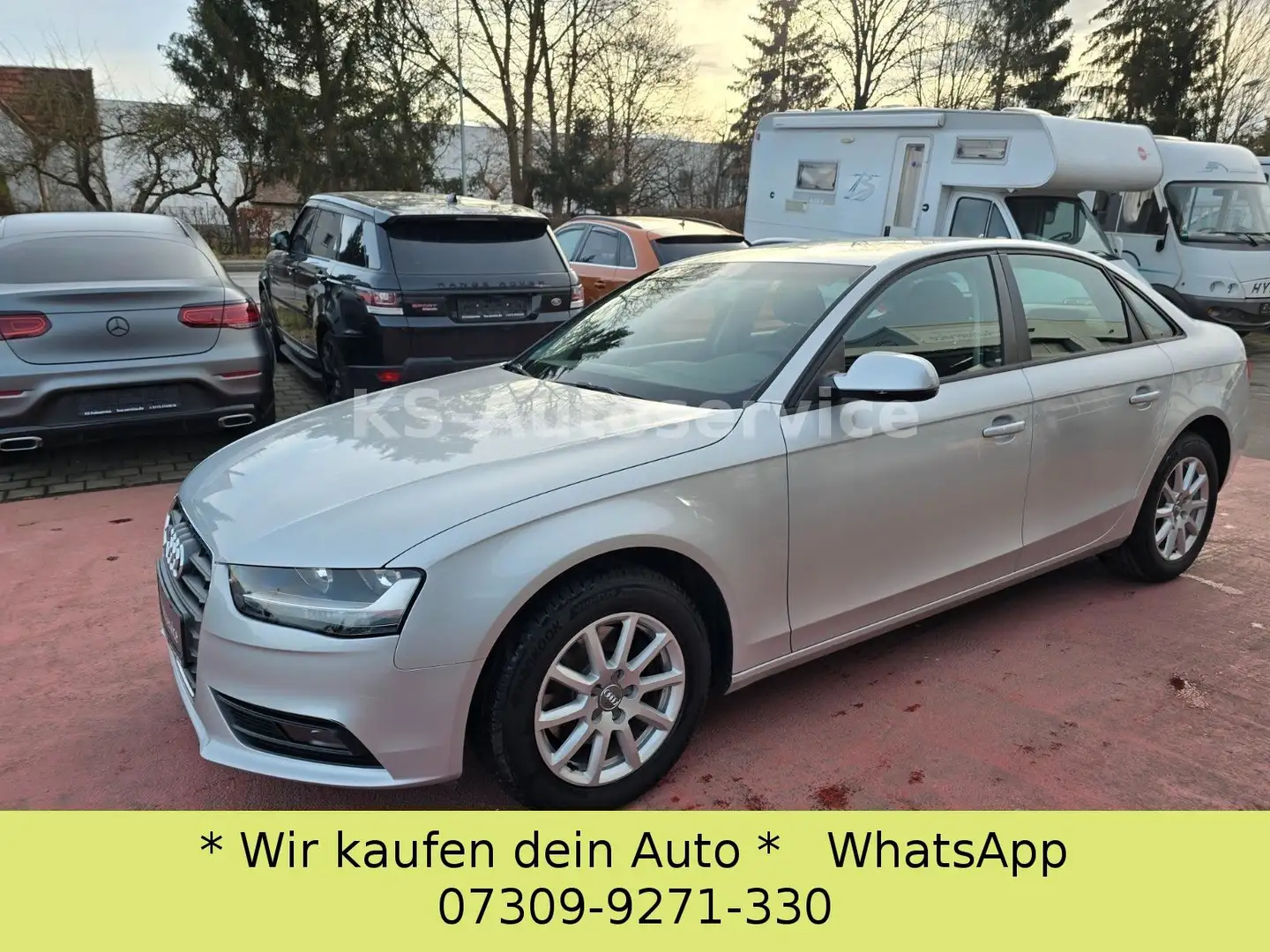 Audi A4 Lim. Attraction 1.Hand Silber - 2