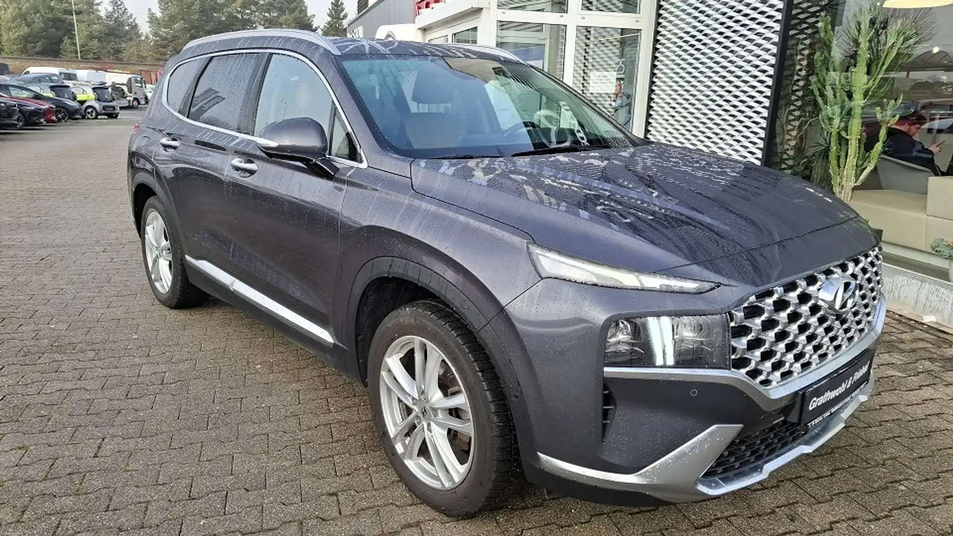 Hyundai SANTA FE Plug-in-Hybrid 4WD PRIME+Assist II*AHK Blau - 2