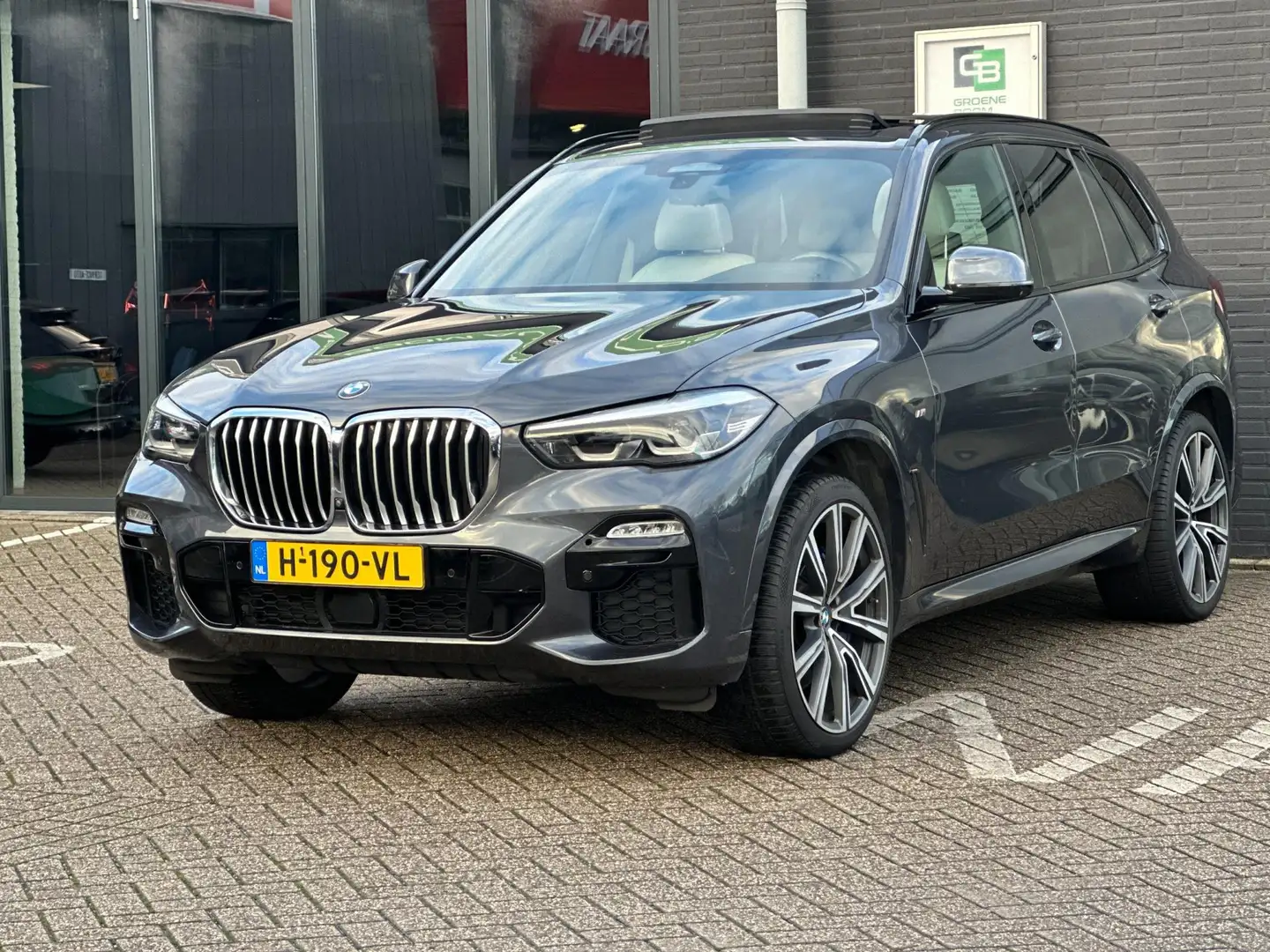 BMW X5 XDrive40i High Executive 7p./PANO-DAK/CARPLAY/LEDE Gris - 1