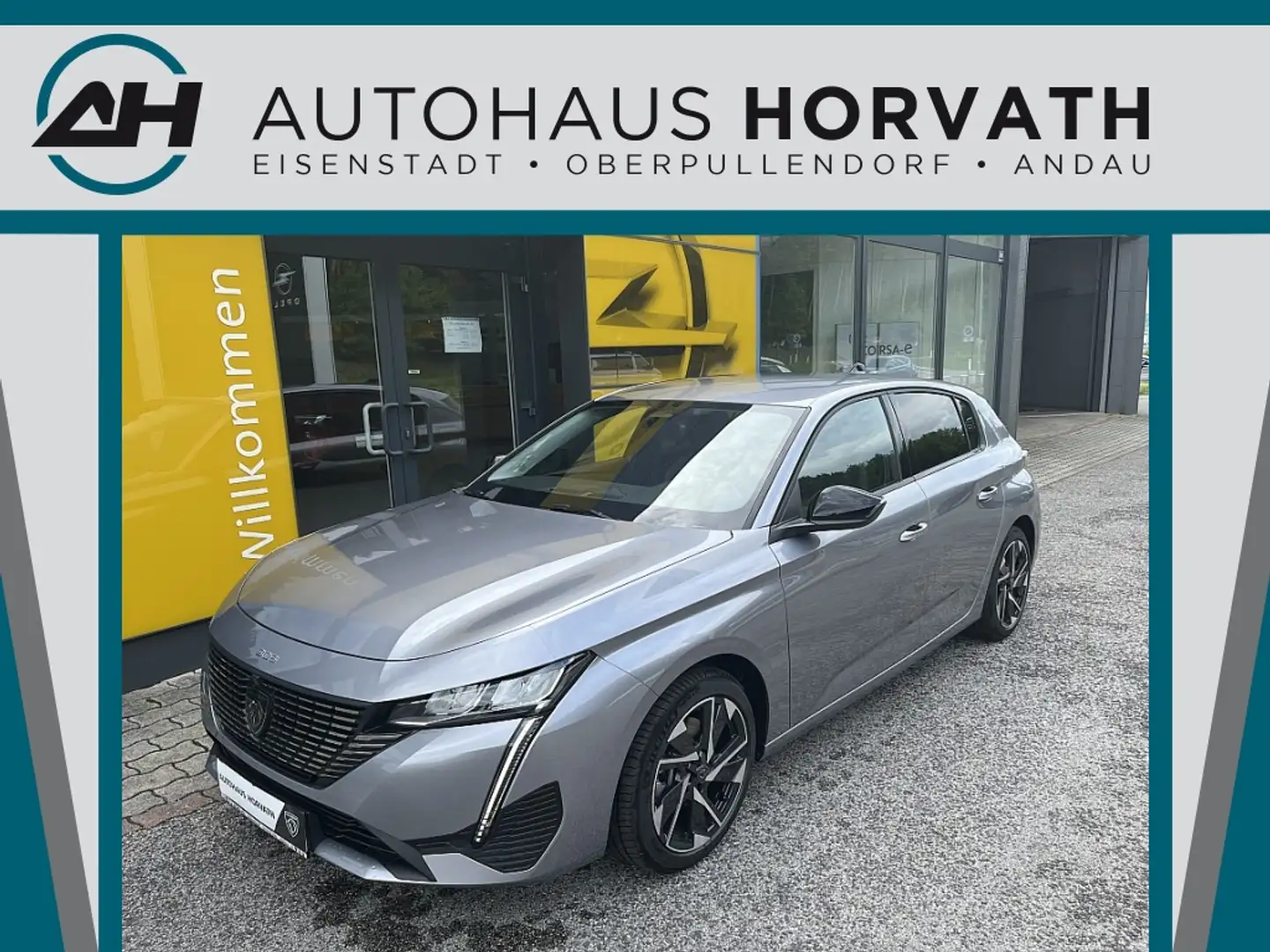 Peugeot 308 BlueHDi 130 EAT8 Allure Grijs - 1