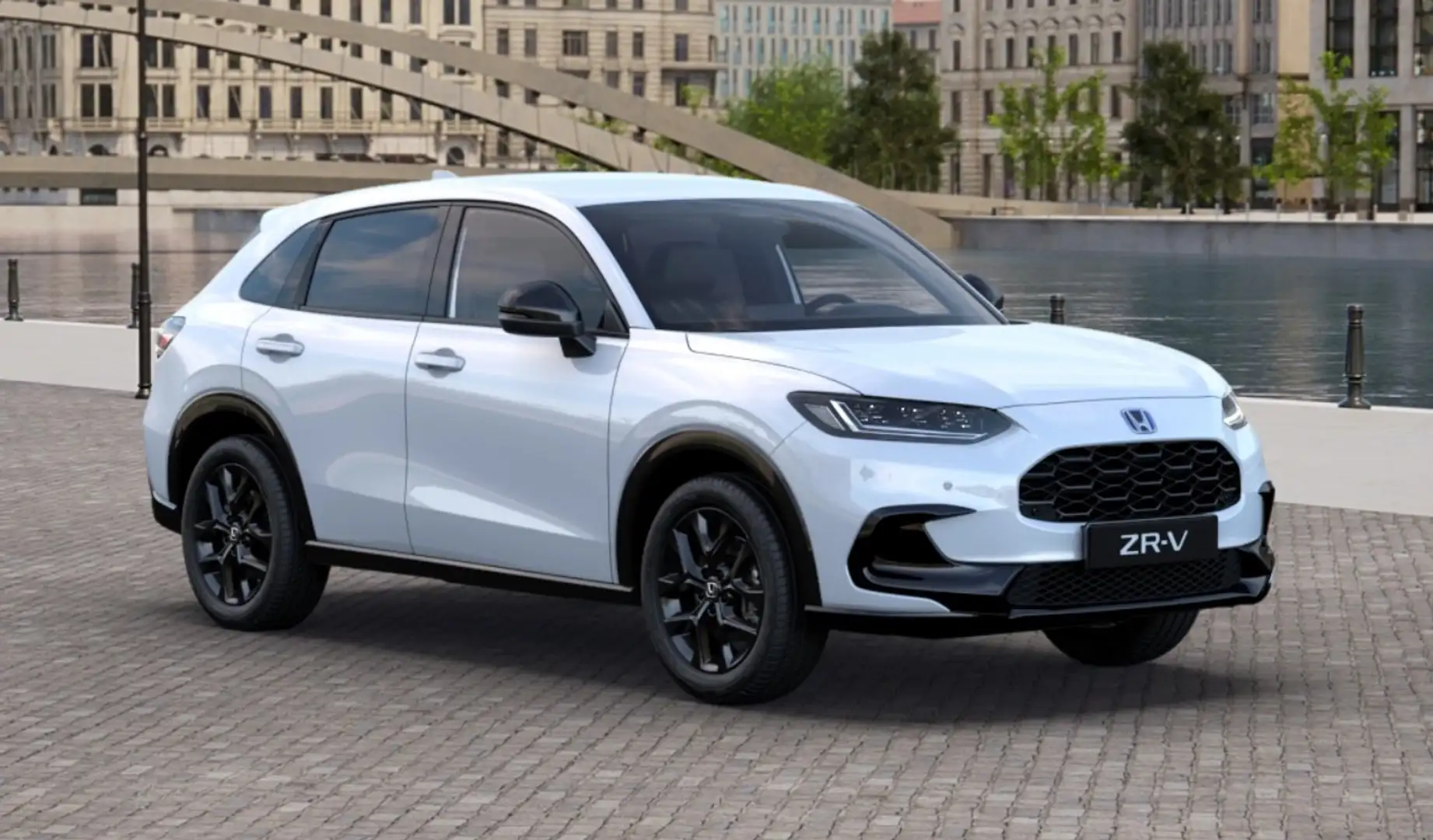 Honda ZR-V 2.0i e:HEV 2WD Sport Blanc - 1