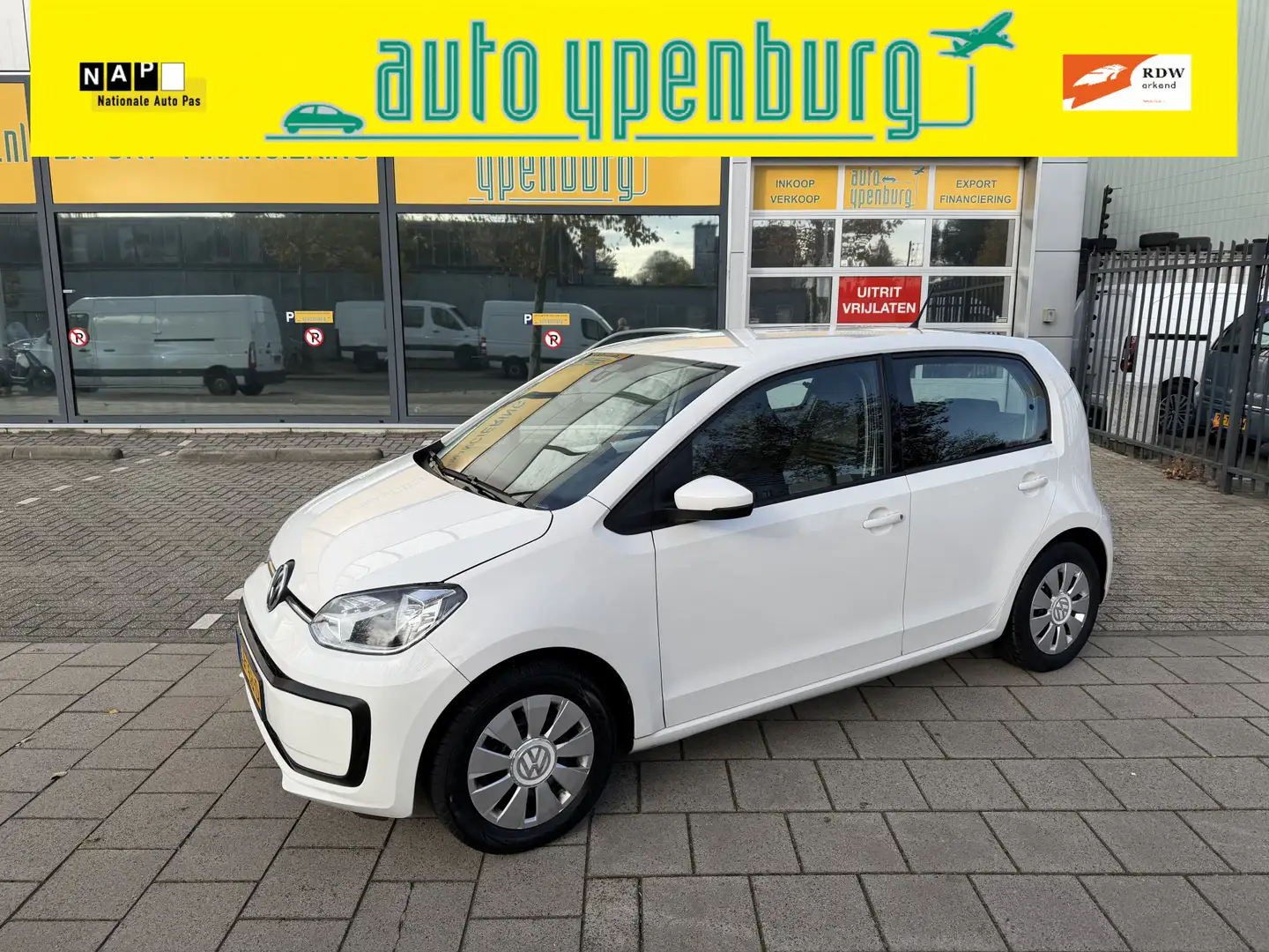 Volkswagen up! 1.0 BMT move up! * Airco * 5 Deurs * Wit - 1