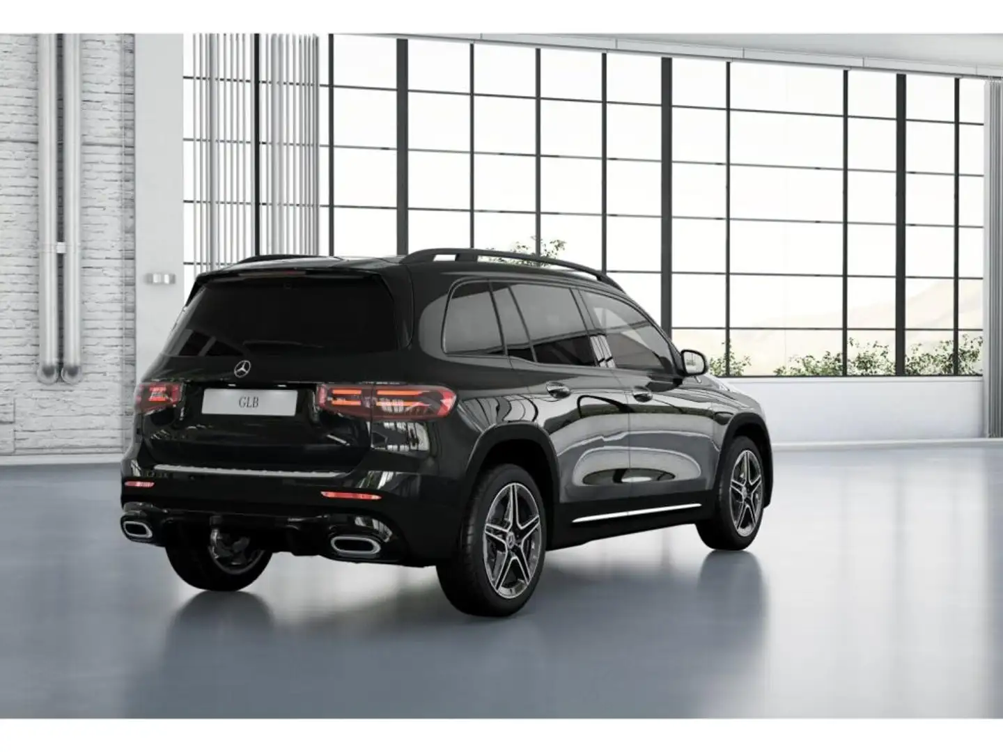 Mercedes-Benz GLB 250 4M AMG-Sport/MLB/Pano/Burm/AHK/7Sitzer Black - 2