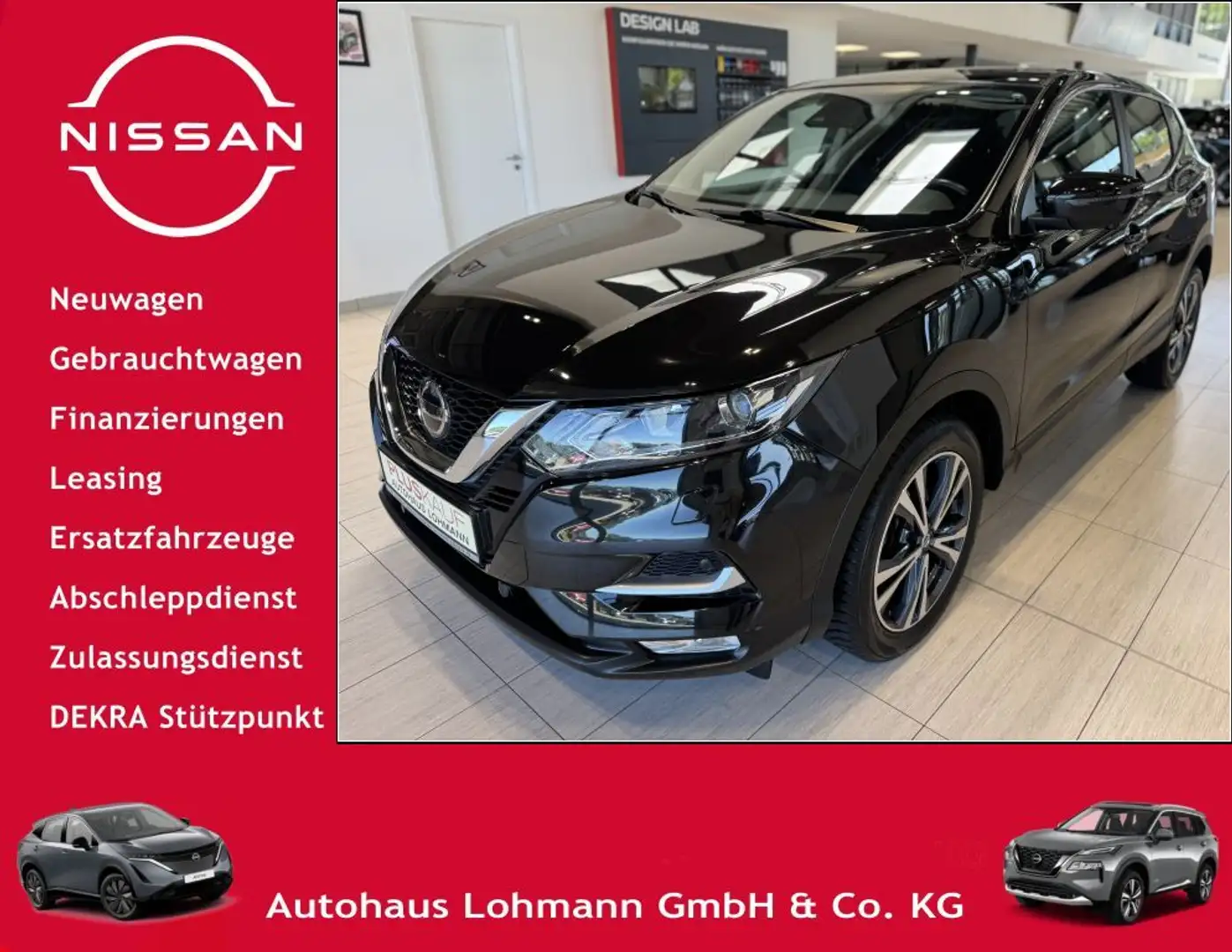 Nissan Qashqai 1.2 DIG-T N-Connecta BF Allwetterreifen Schwarz - 1