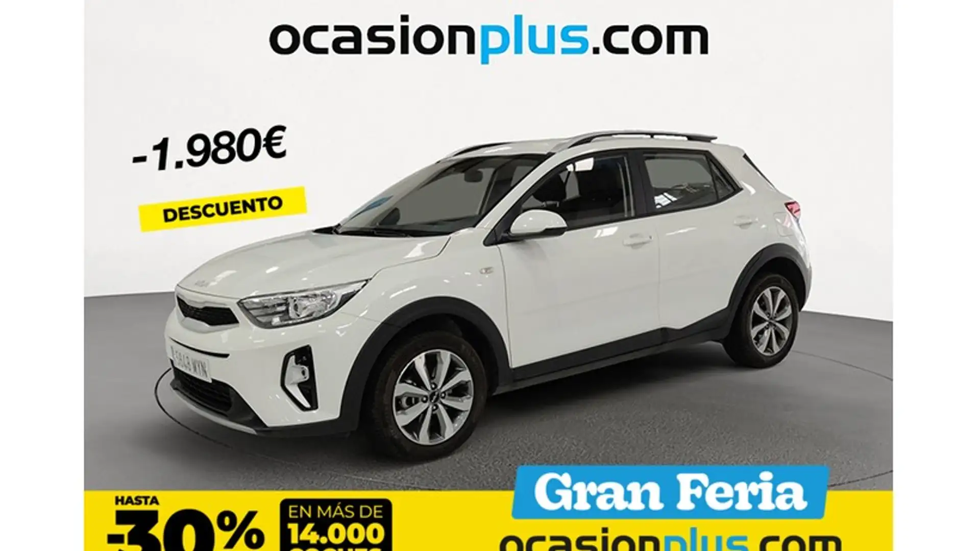 Kia Stonic 1.0 T-GDi MHEV Concept 100 Blanc - 1
