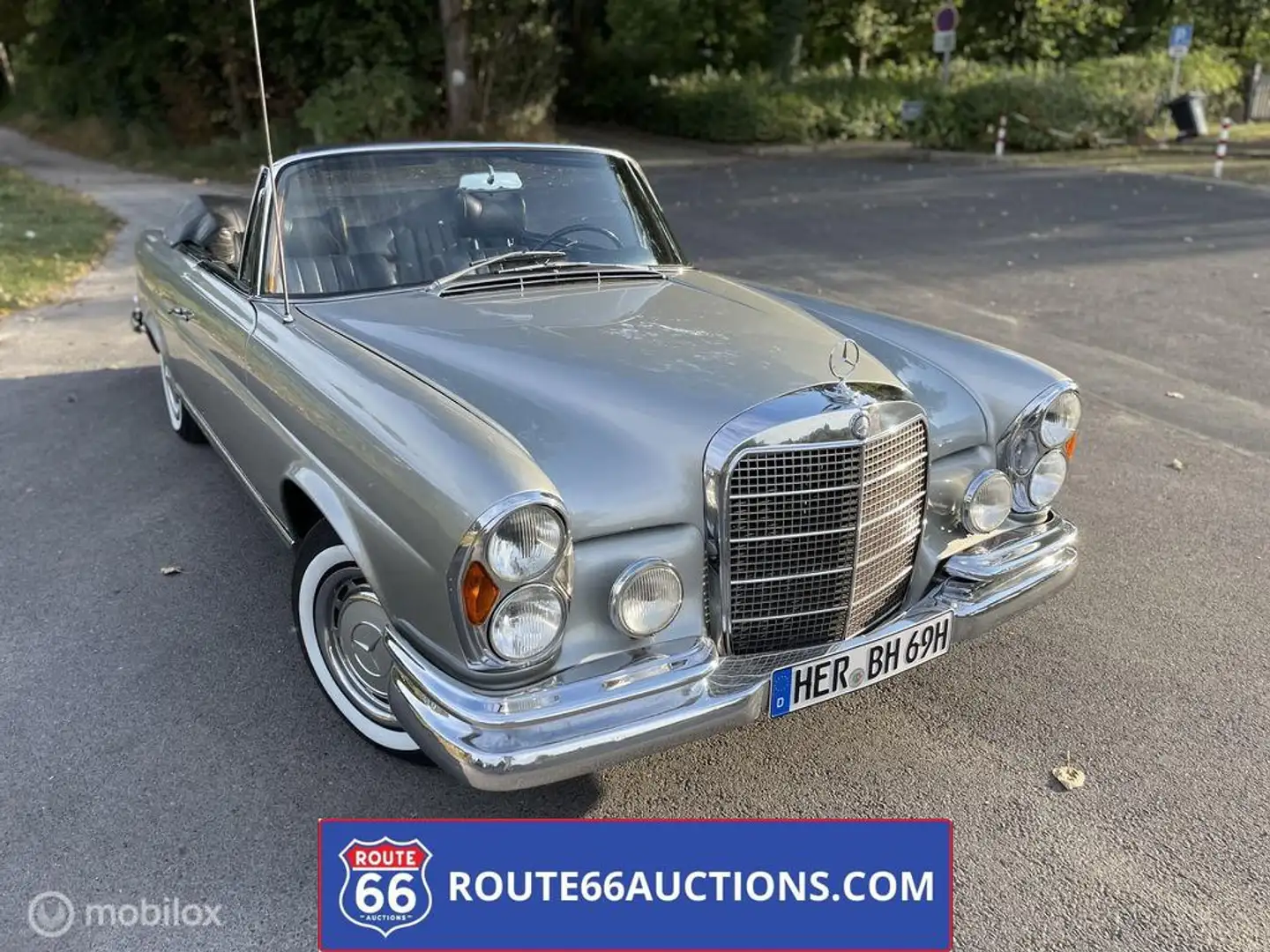 Mercedes-Benz 280 SE 1969 | Route 66 auctions Šedá - 1