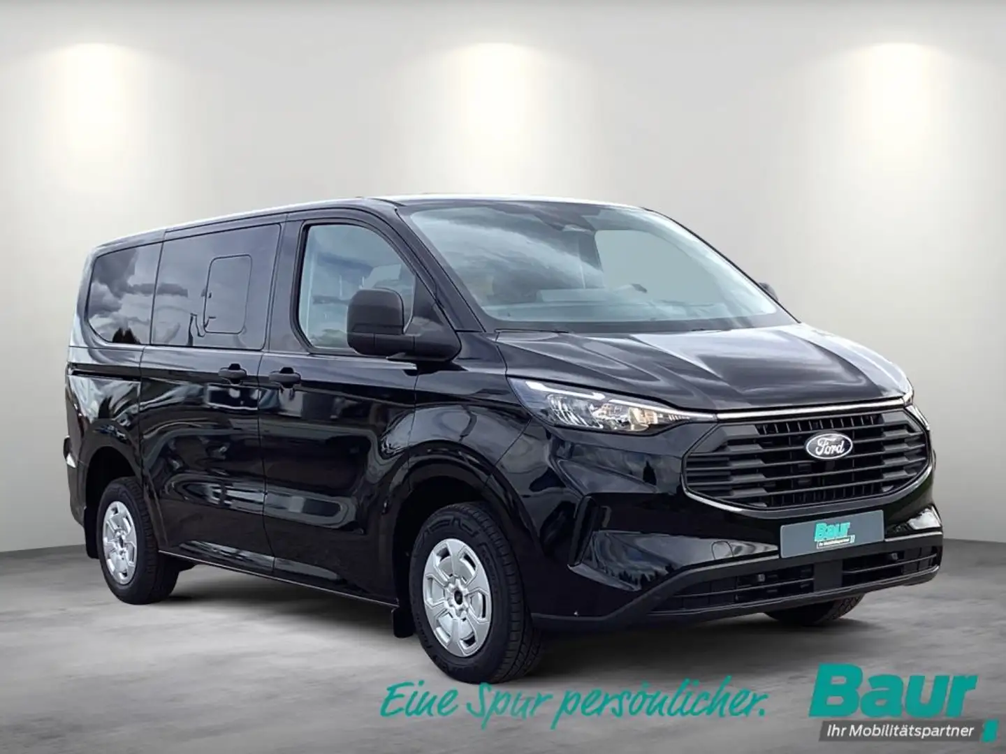 Ford Transit Custom 320 L1H1 PKW VA Autm. Trend AHK Klimaautom. Navi Schwarz - 2