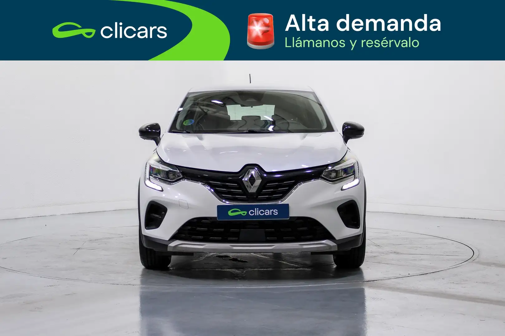 Renault Captur TCe GPF Micro Híbrido Techno 103kW Blanco - 2