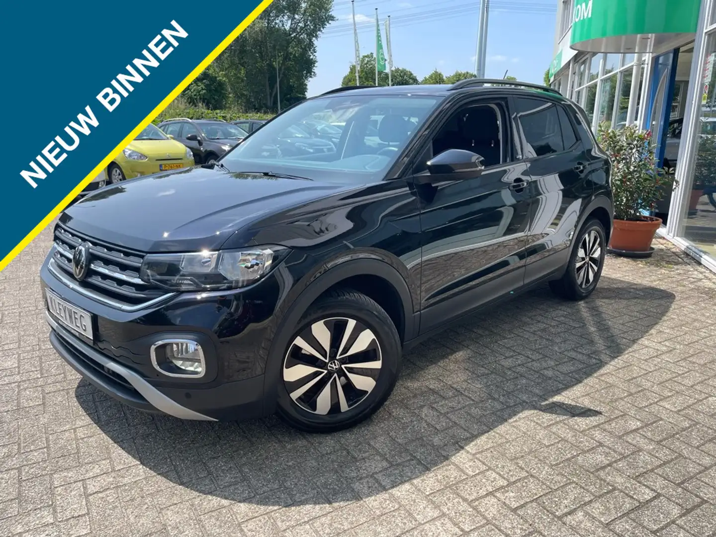 Volkswagen T-Cross T-Cross 1.0 TSI Move, Aut, Nav, Clima, Carplay, St Zwart - 1