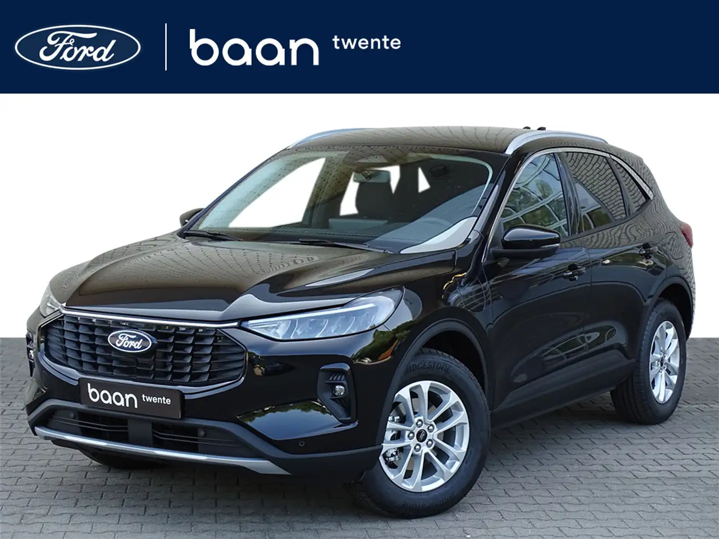 Ford Kuga 2.5 PHEV 243pk Titanium Plug-in | winterpack | cru Zwart - 1