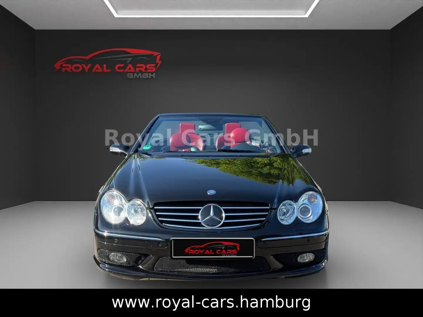 Mercedes-Benz CLK 55 AMG Cabrio*Vollleder*Xenon*Sitzklima*Bose Schwarz - 2